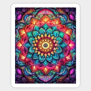 Flower of Life Mandala 23-4-6 Sticker